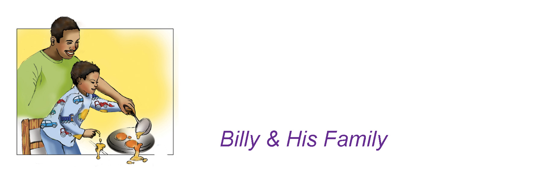 Billy and his family